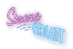 "Simone Genatt" neon sign